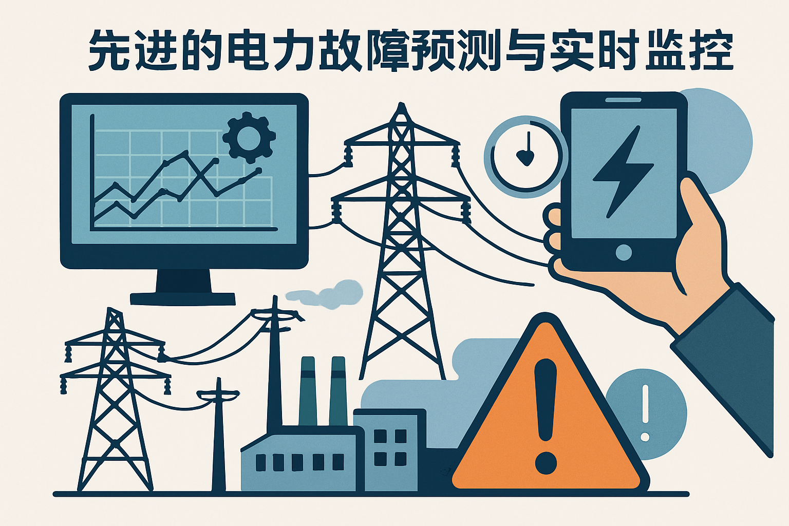 先进的电力故障预测与实时监控
